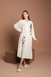 Viscose Ethnic Embroidered Women's Dress