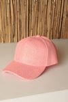 Straw Women's Cap-Pink